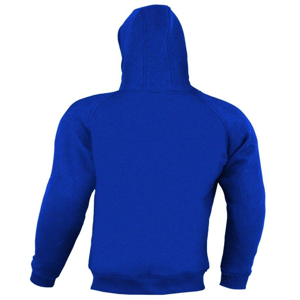 Armoured Hoody Motorbike Hoodie Jacket Zip Up Removable CE Armor UK - biznimart