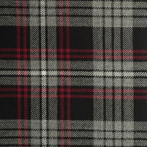 Auld Lang Syne Grey Tartan Heavyweight 16oz