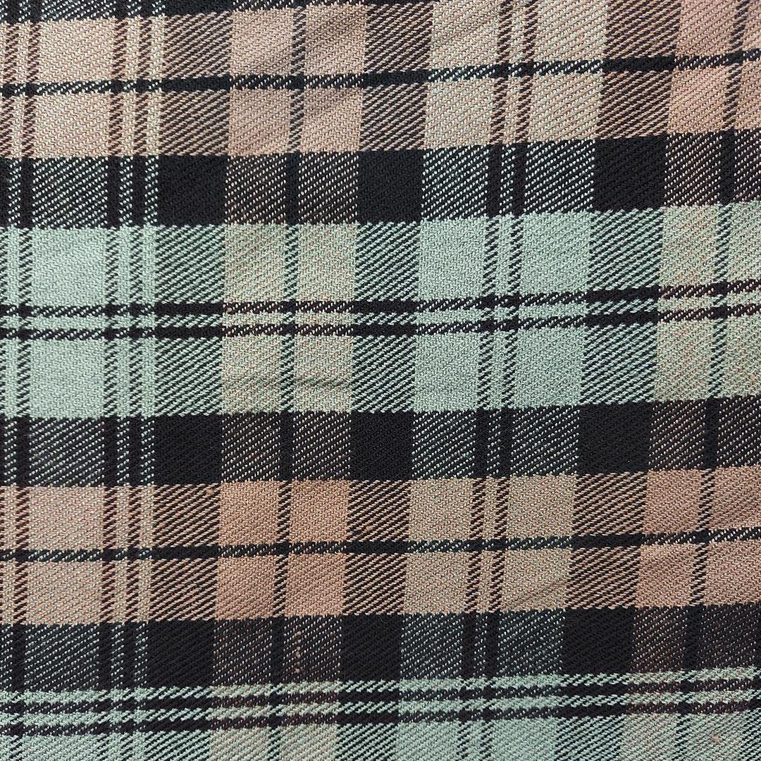 Super Acrylic Wool 13oz Scottish Tartan Kilts 8 Yards With Box Pleats 24" Regular Drop Fringed Apron 3 Metal Buckles Leather Straps - biznimart