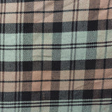 Super Acrylic Wool 13oz Scottish Tartan Kilts 8 Yards With Box Pleats 24" Regular Drop Fringed Apron 3 Metal Buckles Leather Straps - biznimart