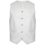White Pipe Band Highland Formal Prince Charlie Kilt Jacket And Waistcoat - biznimart