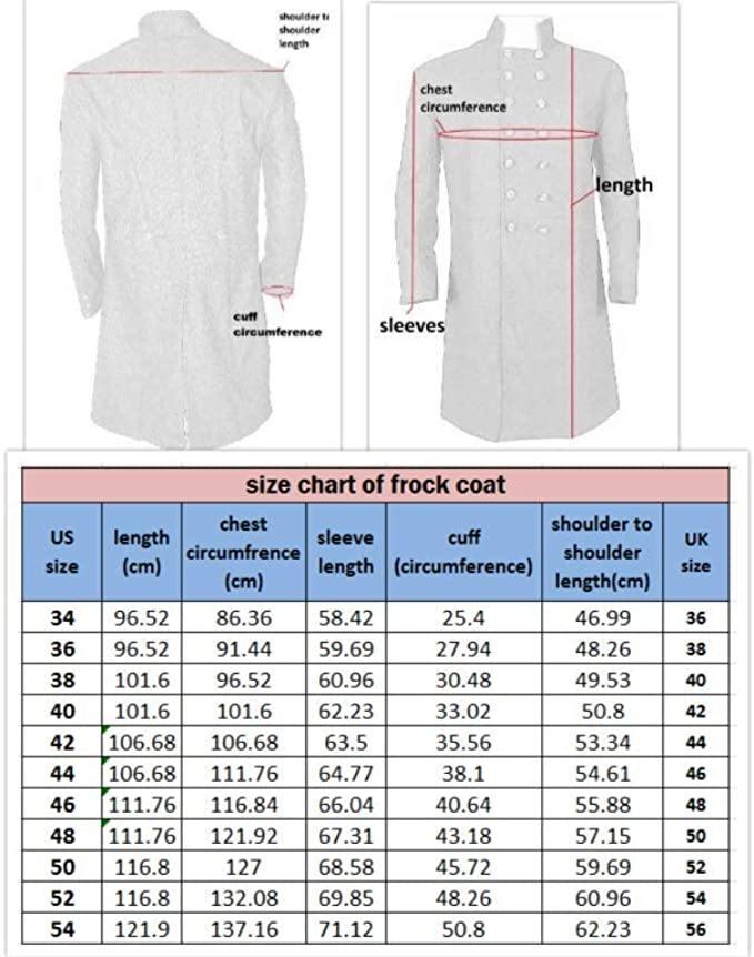 CW Cavalry Major's Dual Breasted Frock Coat With Yellow Collar & Cuff - biznimart