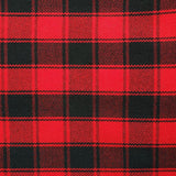 Super Acrylic Wool 13oz Scottish Tartan Kilts 8 Yards With Box Pleats 24" Regular Drop Fringed Apron 3 Metal Buckles Leather Straps - biznimart