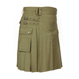 Classic Men Utility Kilt Heavy Cotton - biznimart