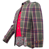 Ettrick Tweed Sheriffmuir Jacket With Waistcoat - biznimart