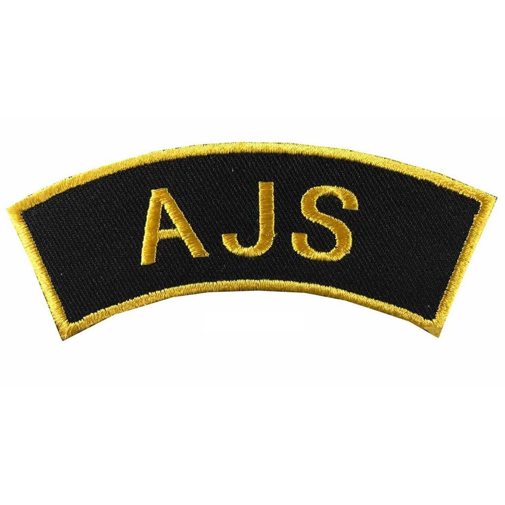 50-PCS Golden Traditional Motorcycle Shoulder Title Patches Badges Sew on Iron on patch - biznimart
