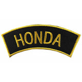 50-PCS Golden Traditional Motorcycle Shoulder Title Patches Badges Sew on Iron on patch - biznimart
