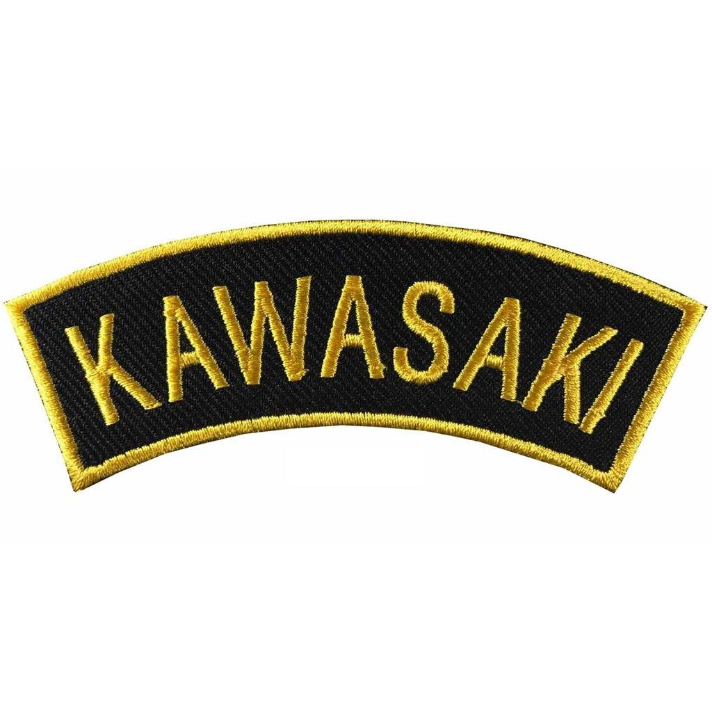 50-PCS Golden Traditional Motorcycle Shoulder Title Patches Badges Sew on Iron on patch - biznimart
