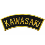 50-PCS Golden Traditional Motorcycle Shoulder Title Patches Badges Sew on Iron on patch - biznimart