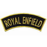 50-PCS Golden Traditional Motorcycle Shoulder Title Patches Badges Sew on Iron on patch - biznimart