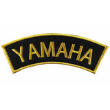 50-PCS Golden Traditional Motorcycle Shoulder Title Patches Badges Sew on Iron on patch - biznimart