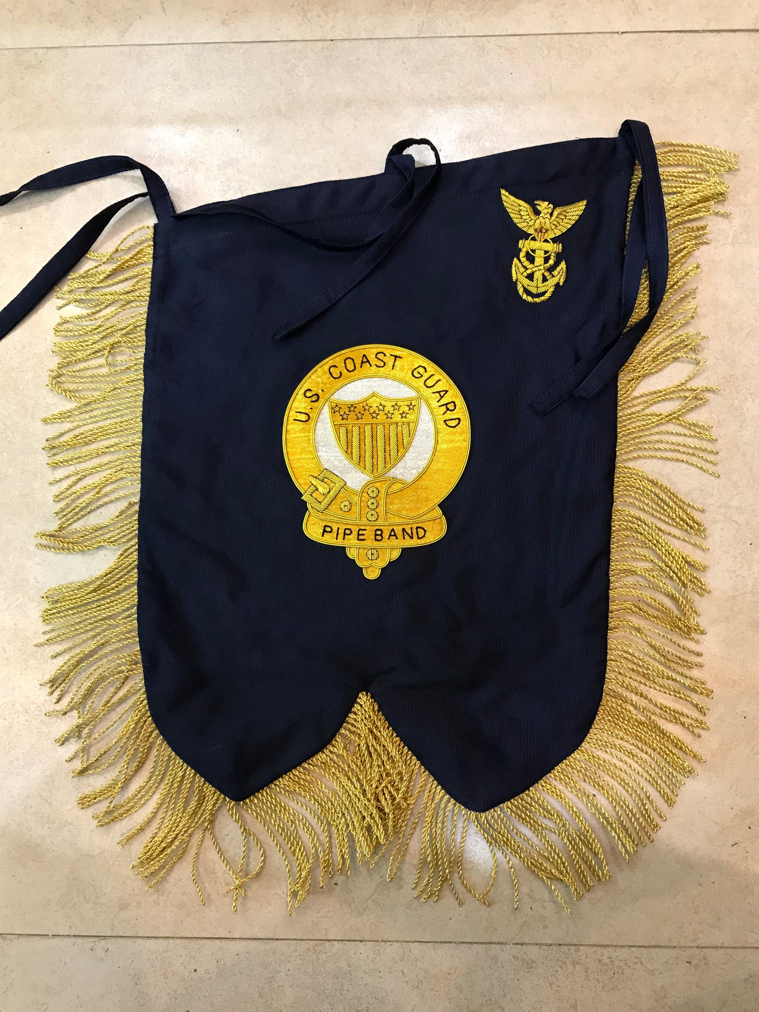 Pipe Banner Double Sided Hand Embroidered Custom Made - biznimart