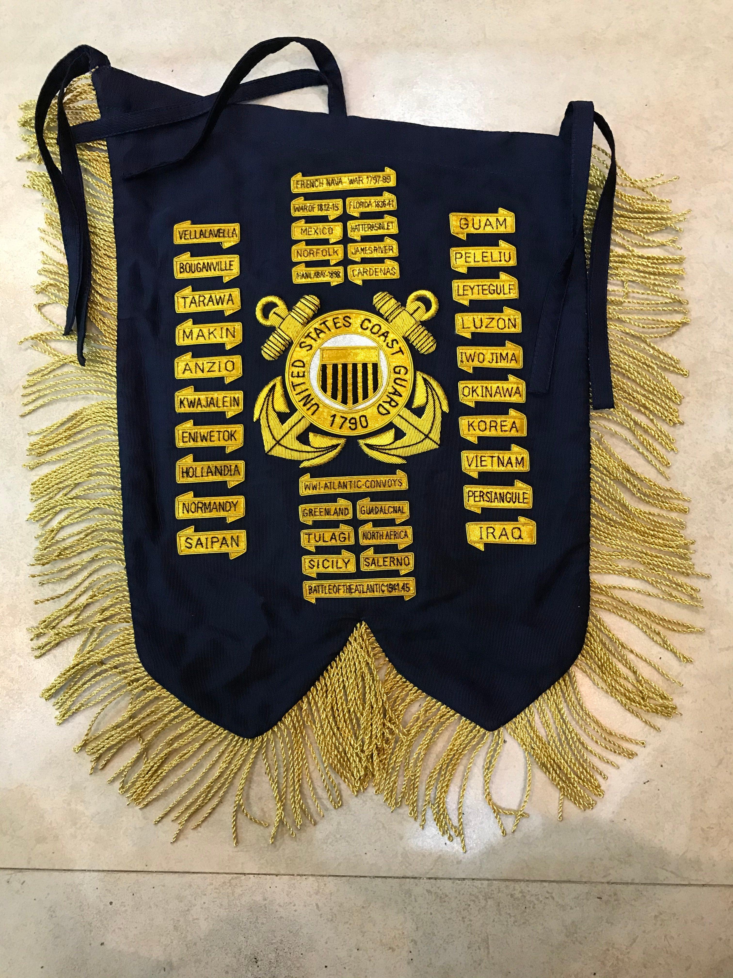 Pipe Banner Double Sided Hand Embroidered Custom Made - biznimart