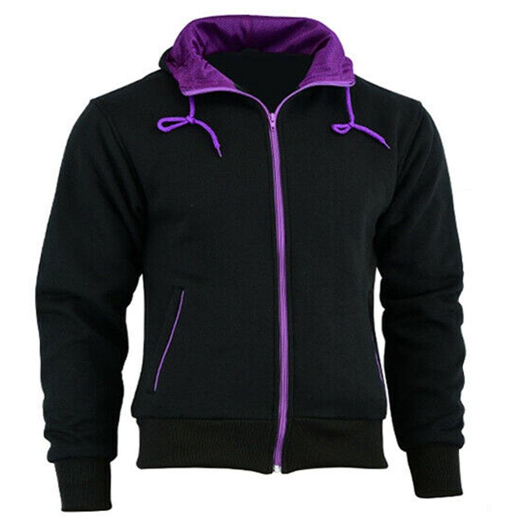 Ladies Fleece Hoodie Removable CE Armour Motorbike Jacket - biznimart