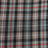 Super Acrylic Wool 13oz Scottish Tartan Kilts 8 Yards With Box Pleats 24" Regular Drop Fringed Apron 3 Metal Buckles Leather Straps - biznimart