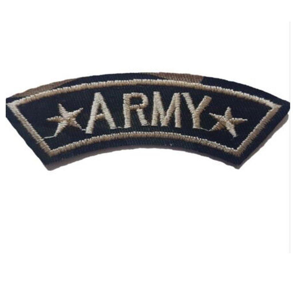 50-PCS Military style Embroidered Iron On Sew On Patches Badges Transfers Fancy DressMilitary style Embroidered Iron On Sew On Patches Badges Transfers Fancy Dress - biznimart