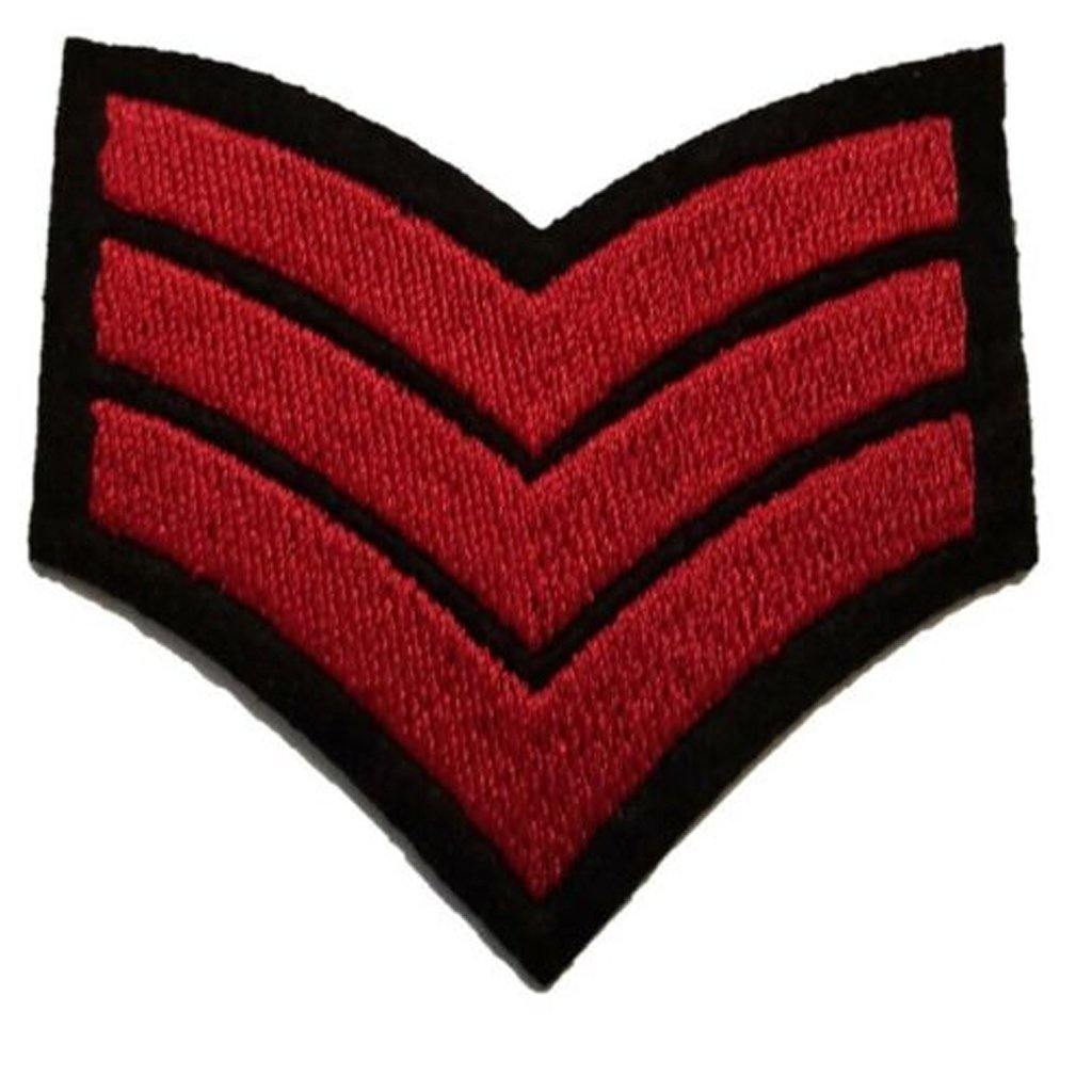 50-PCS Military style Embroidered Iron On Sew On Patches Badges Transfers Fancy Dress - biznimart