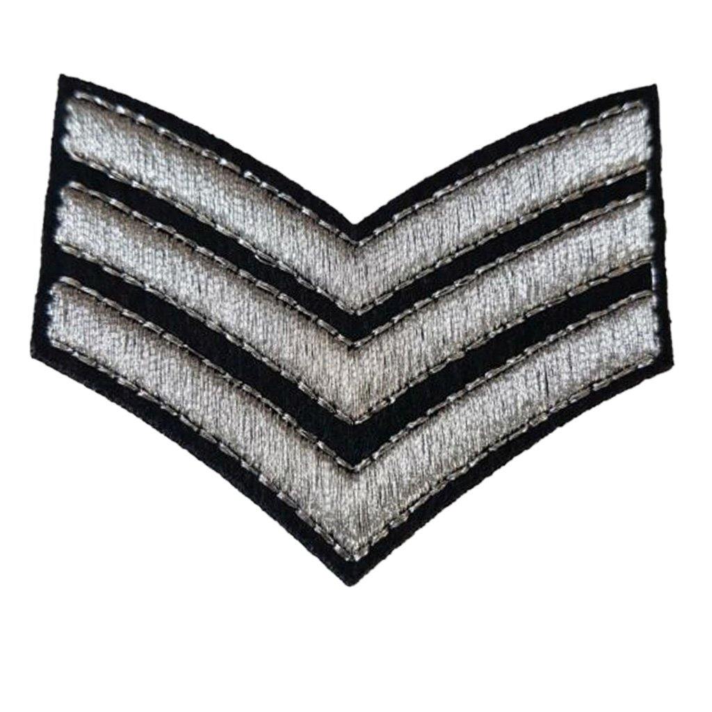 50-PCS Military style Embroidered Iron On Sew On Patches Badges Transfers Fancy Dress - biznimart