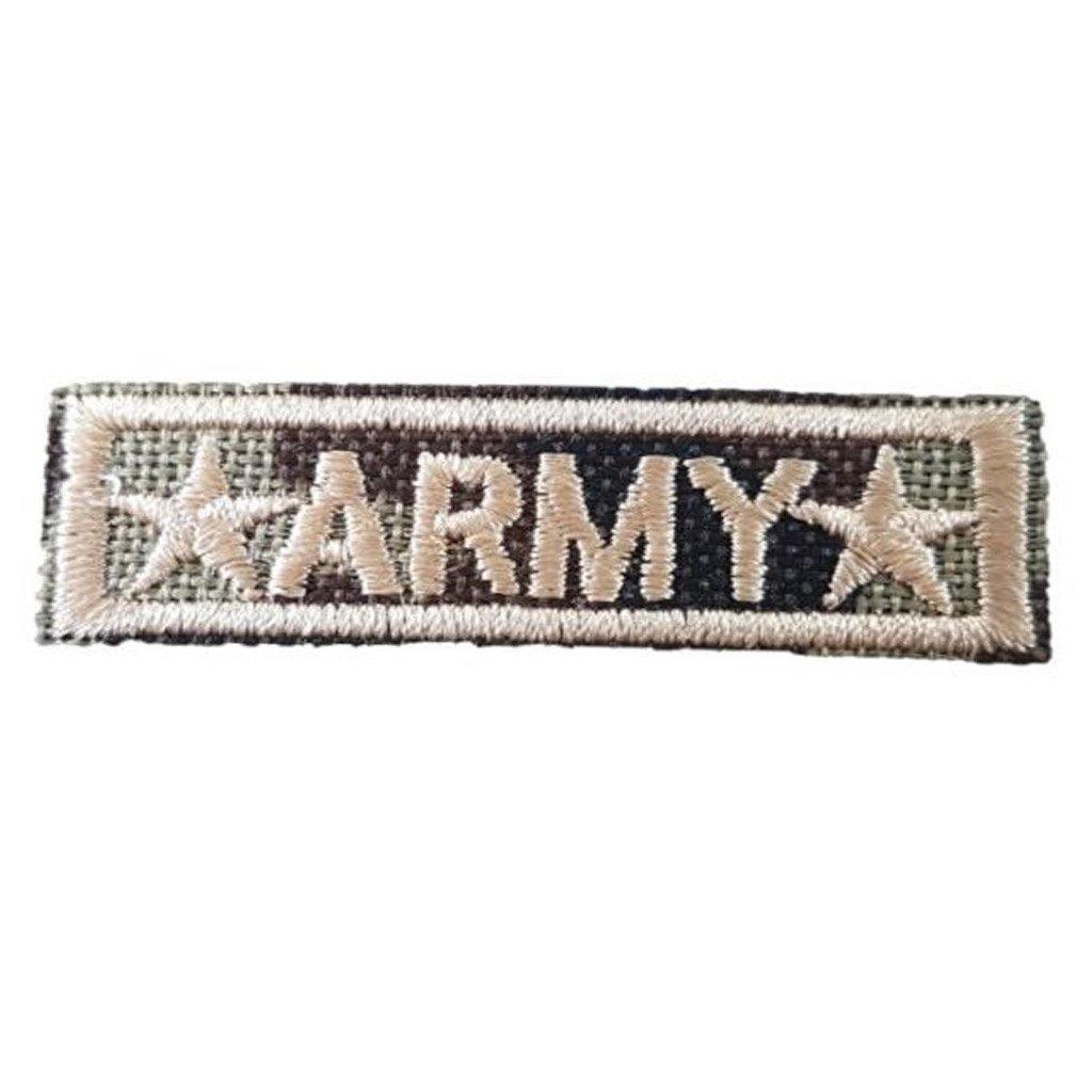 50-PCS Military style Embroidered Iron On Sew On Patches Badges Transfers Fancy Dress - biznimart