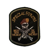 50-PCS Military style Embroidered Iron On Sew On Patches Badges Transfers Fancy Dress - biznimart