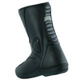 Motorbike Woltex Touring Leather Shoes Boots Touring Shoes Black - biznimart