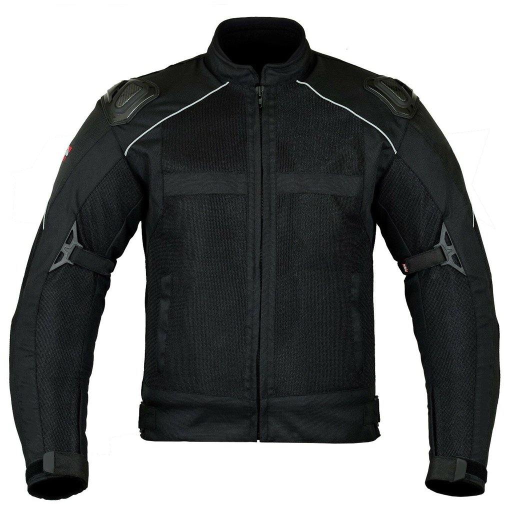 Summer Mens Mesh Air Vent Motorcycle Motorbike Armour Jacket CE Protector - biznimart