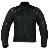 Summer Mens Mesh Air Vent Motorcycle Motorbike Armour Jacket CE Protector - biznimart