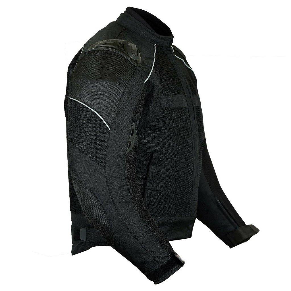 Summer Mens Mesh Air Vent Motorcycle Motorbike Armour Jacket CE Protector - biznimart