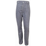 US CW 2 Inches Trim Grey Trouser Artillery/Infantry/Cavalry/Black/Rank Stripe - biznimart