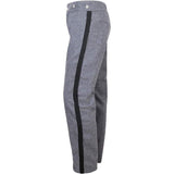 US CW 2 Inches Trim Grey Trouser Artillery/Infantry/Cavalry/Black/Rank Stripe - biznimart