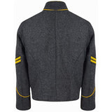 Confederate US Richmond Depot Corporal Officers Cavalry Shell Jacket with Yellow Braid And Trim - biznimart