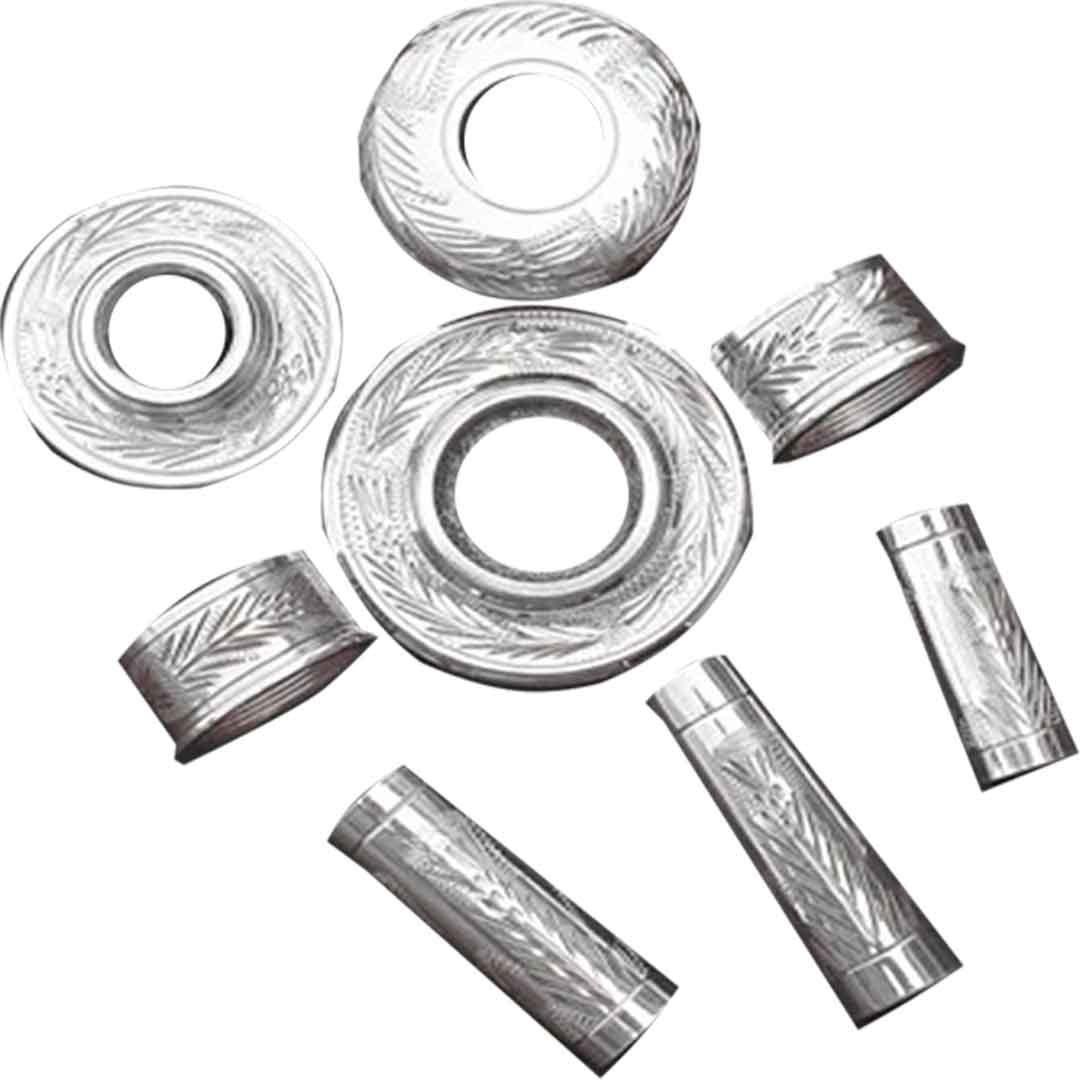 Highland Bagpipe Fittings Fully Engraved - biznimart