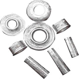 Highland Bagpipe Fittings Fully Engraved - biznimart