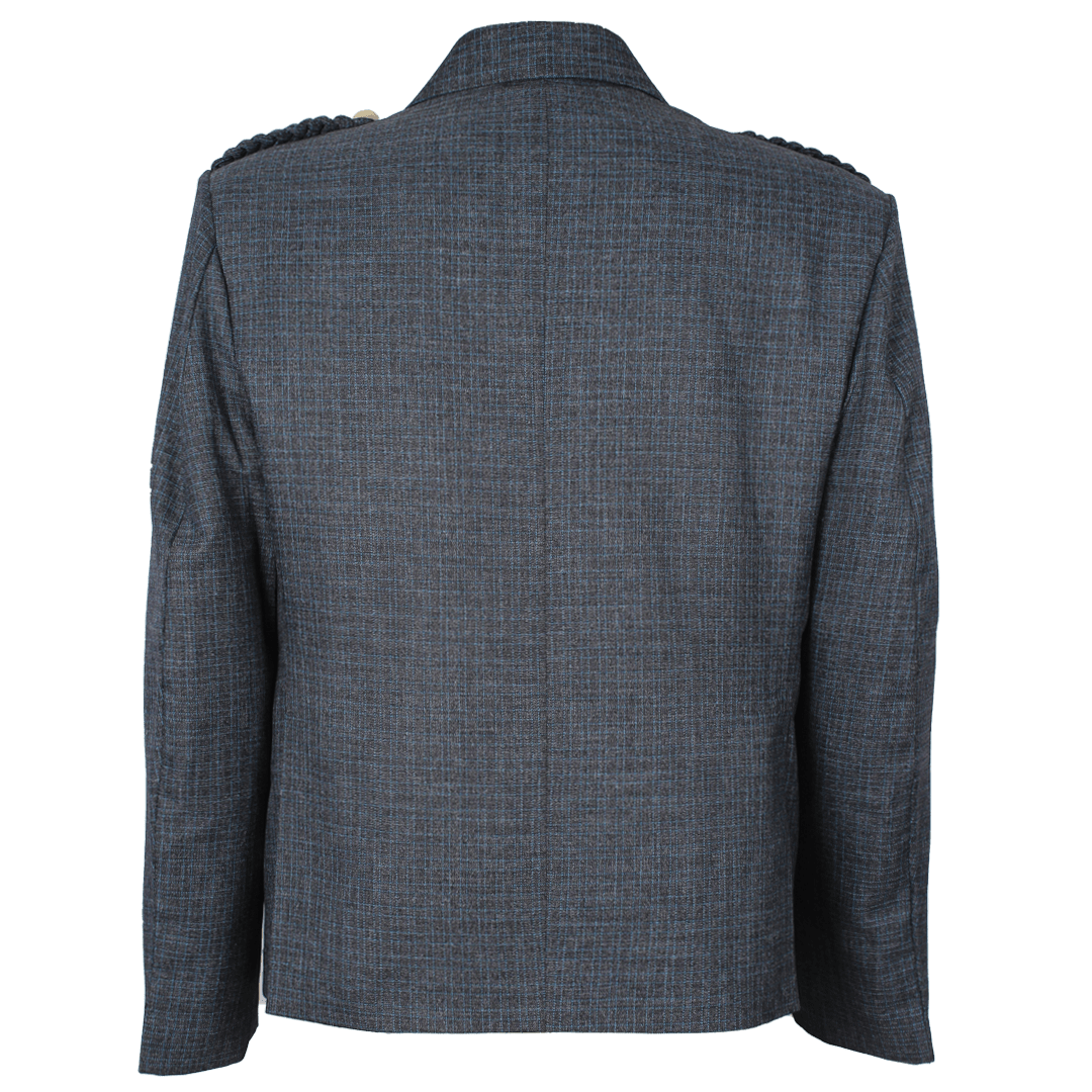 Argyll Jacket Blue Serge Wool With Waistcoat - biznimart