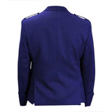 Blue Argyll Jacket And Vest - biznimart