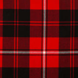 Super Acrylic Wool 13oz Scottish Tartan Kilts 8 Yards With Box Pleats 24" Regular Drop Fringed Apron 3 Metal Buckles Leather Straps - biznimart
