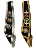 Drum Major Or Pipe Major Baldric / Sash Custom Made Hand Embroidered Blazer - biznimart