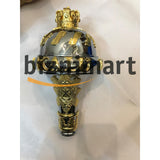 Drum Major Mace Custom Made Ceremonial Mace With Battle Honors - biznimart