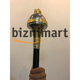 Drum Major Mace Custom Made Ceremonial Mace With Battle Honors - biznimart