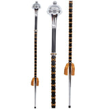 Drum Major Mace Stave Beech Wood Shaft Ball Top