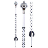 Drum Major Stave White Beech Wood Shaft Ball Top