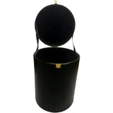 Feather Bonnet Hat Cap Carrying Case Black Color Scottish Bonnet Wooden Case