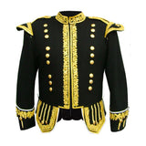 Gold Fully Hand Embroidered Royal Doublet