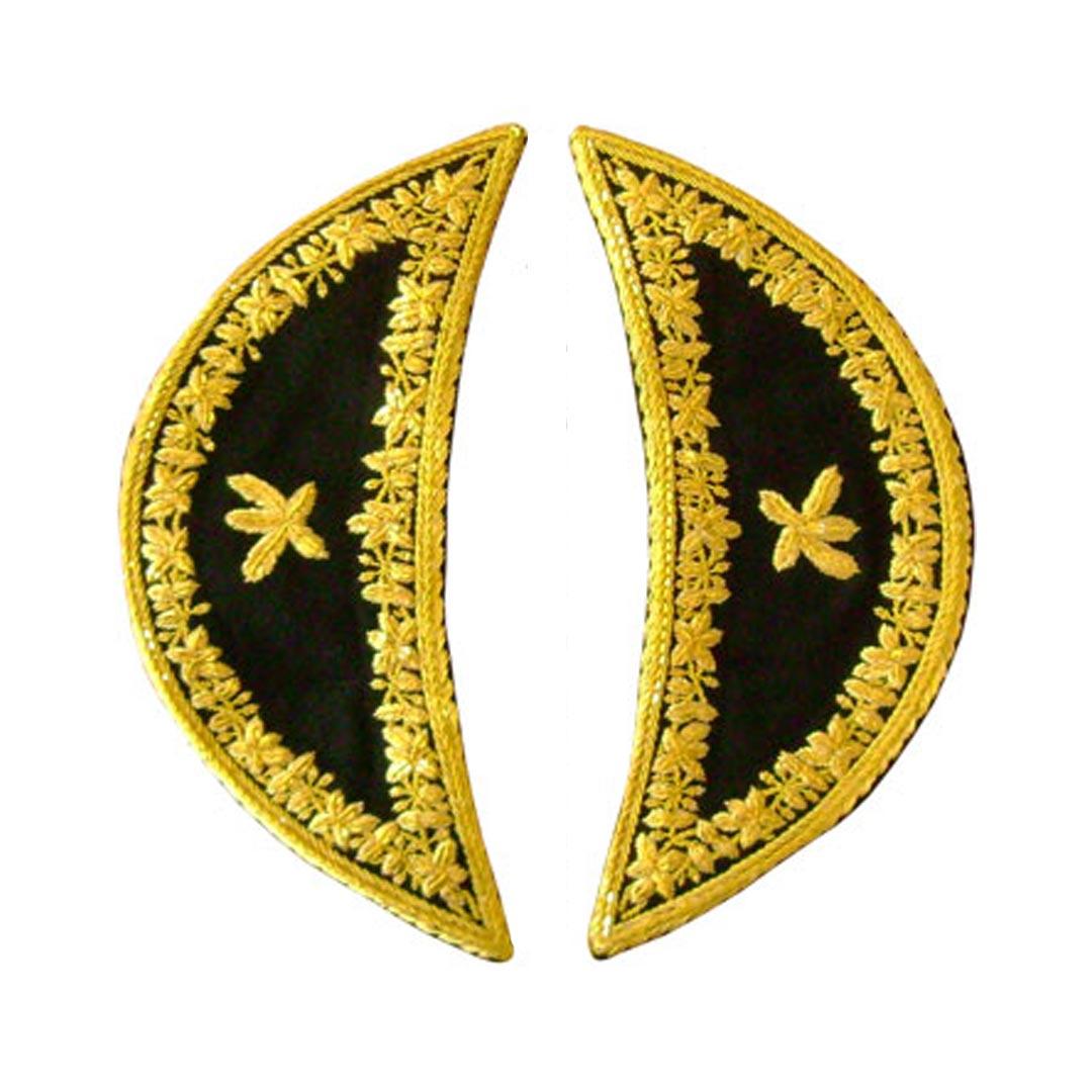 Gold Fully Hand Embroidered Royal Doublet