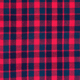 Super Acrylic Wool 13oz Scottish Tartan Kilts 8 Yards With Box Pleats 24" Regular Drop Fringed Apron 3 Metal Buckles Leather Straps - biznimart