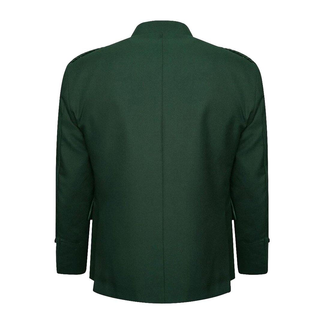 Green Argyll Jacket And Vest - biznimart