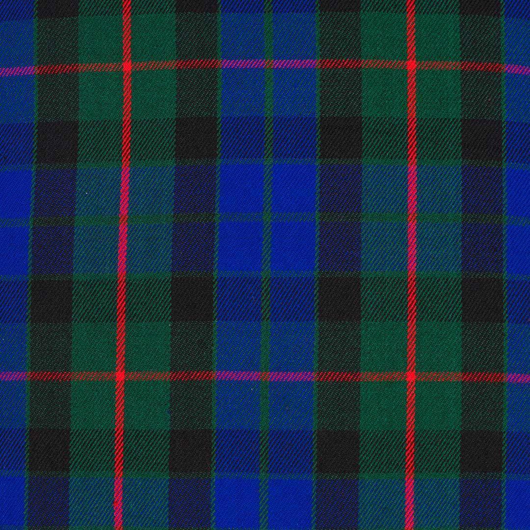 Super Acrylic Wool 13oz Scottish Tartan Kilts 8 Yards With Box Pleats 24" Regular Drop Fringed Apron 3 Metal Buckles Leather Straps - biznimart