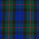 Super Acrylic Wool 13oz Scottish Tartan Kilts 8 Yards With Box Pleats 24" Regular Drop Fringed Apron 3 Metal Buckles Leather Straps - biznimart