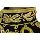 Hussars Military Dolman Gilt Braid Collar And Aiguillette