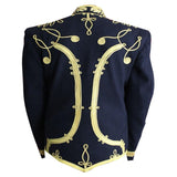 Hussars Military Dolman Gilt Braid Collar And Aiguillette